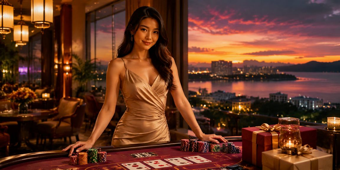 Pemain baccarat bergaya Melayu di Kota Kinabalu menikmati kasino dalam talian