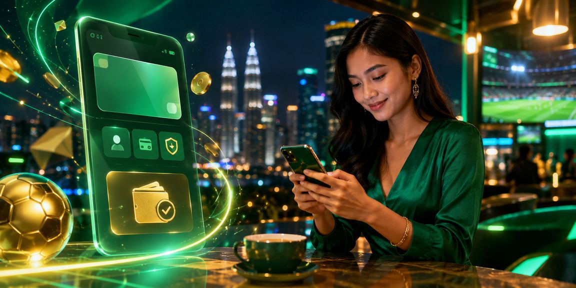 Pengguna Kuala Lumpur memainkan poker melalui aplikasi kasino mudah alih bantuan88